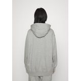 Sweater - Mélange - Sweatstof - Capuchon - Lange Mouw - Wijde Pasvorm