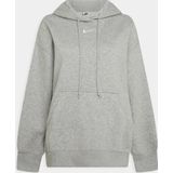 Sweater - Mélange - Sweatstof - Capuchon - Lange Mouw - Wijde Pasvorm