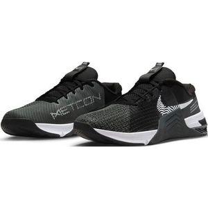 Nike Metcon 8 Sneakers voor heren, Zwart Wit Dk Smoke Grey Smoke Grey Smoke Grey, 42 EU