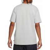 Nike - Sportswear Premium Essentials - T-shirt - Grijs Zwart - Katoen