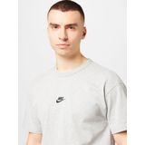 Nike - Sportswear Premium Essentials - T-shirt - Grijs Zwart - Katoen
