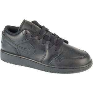 Air Jordan 1 Low GS, voor een jongen, Zwart, Sneakers