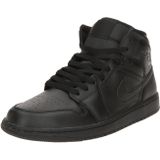 Air Jordan 1 Mid (Triple Black)