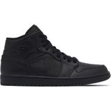 Nike Jordan Air 1 Mid 554724-050 Hoge sneakers voor heren, zwart, 42.5 EU
