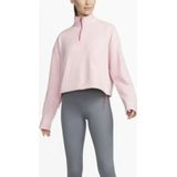 Nike - Therma-FIT HyperNatural - Half-Zip Sweater - Lichtroze - 60% Katoen 40% Polyester