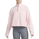 Nike - Therma-FIT HyperNatural - Half-Zip Sweater - Lichtroze - 60% Katoen 40% Polyester