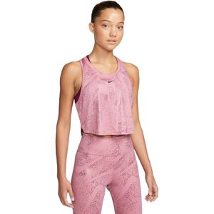 Nike dri-fit one tanktop in de kleur roze.