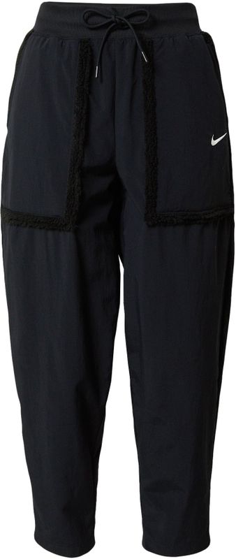 Nike - Broeken - Dames - Zwart - Polyester - Hoge Taille