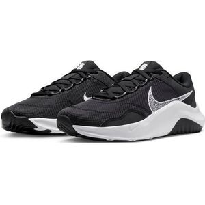 Nike Legend Essential 3 Sneakers voor dames, Black White Iron Grey, 37.5 EU