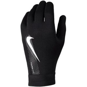 Nike Unisex Soccer Gloves Nike Academy Therma-Fit, zwart/zwart/wit, DQ6071-010, XL