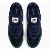 Nike Blauwe Leren Sneakers , Blue , Dames , Maat: 36 1/2 EU