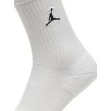 Jordan Everyday Crew Sokken - Wit - 3 Paar