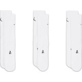 Jordan Everyday Crew Sokken - Wit - 3 Paar