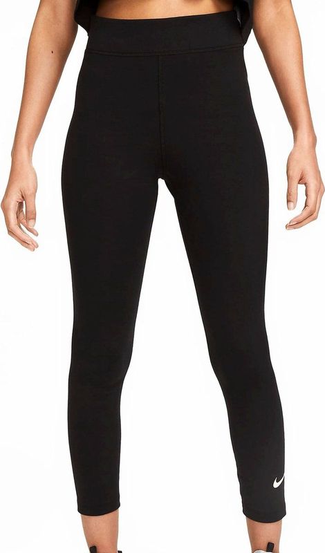 Nike Sportswear Classic 7/8-Leggings mit hohem Bund für Damen - Schwarz