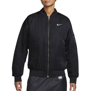 Nike Sportswear Tussenjas  zwart / wit