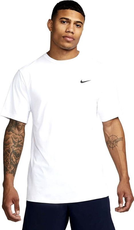 NIKE dri fit uv hyverse men' short sleeve T shirt training km heren