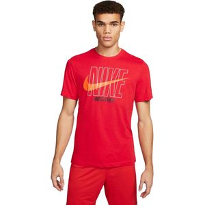 Nike dri-fit t-shirt in de kleur rood.