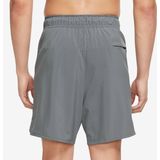 Nike Unlimited multifunctionele niet-gevoerde herenshorts met Dri-FIT (18 cm) - Grijs