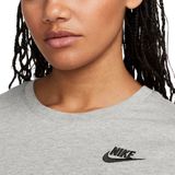 Nike sportswear club essentials t-shirt in de kleur grijs