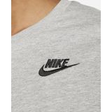Nike sportswear club essentials t-shirt in de kleur grijs