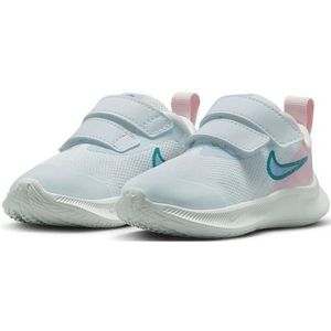 Nike Star Runner 3 jongens Tennisschoen, Wit Kobalt Bliss Parel Roze, 40 EU