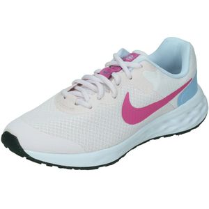 Nike Revolution 6 Nn (GS), gymnastiekschoenen, uniseks, kinderen, Kosmische roze parel fuchsia kobalt bliss, 38.5 EU