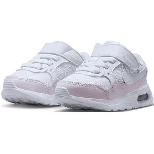 NIKE Air Max Sc Sneaker voor jongens, White Summit Witte Parel Roze, 7.5 UK