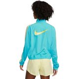 Nike - Dri-Fit Swoosh - Jack - Blauw - Lichtgewicht Running Jack