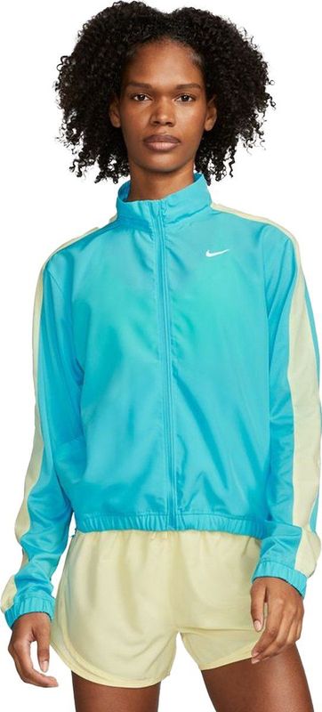 Nike - Dri-Fit Swoosh - Jack - Blauw - Lichtgewicht Running Jack