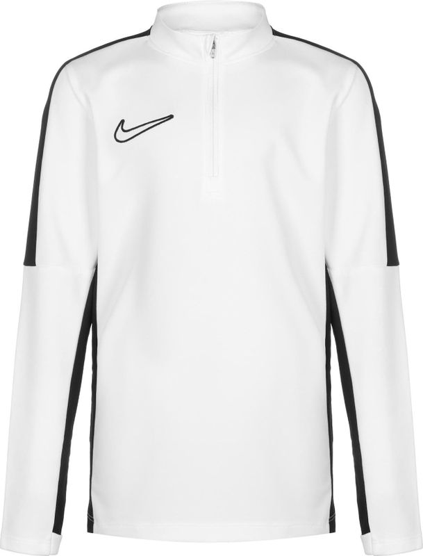 Nike - Dri-FIT Academy 23 Trainingstrui - Kids - Wit - Zwart - Polyester