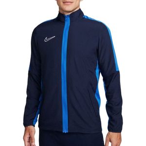 Dri-FIT Academy Men's Woven Soccer Track Jacket Blauw-Blauw-Wit XS