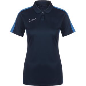 Nike - Dri-FIT Academy - Polo - Blauw - Korte Mouwen