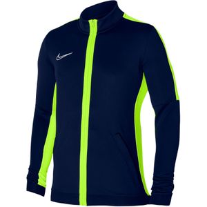 Nike - Dri-FIT Academy 23 - Trainingsjack - Donkerblauw Geel Wit - 100% Polyester
