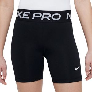 Nike Pro Dri-FIT meisjesshorts (13 cm) - Zwart
