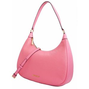 Michael Kors, Tassen, Dames, Roze, ONE Size, Grote Leren Hobo Schoudertas