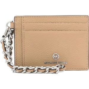 Michael Kors, Accessoires, Dames, Beige, ONE Size, Leer, Gimonde Cardholder