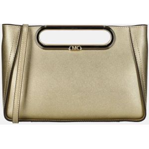 Michael Kors Chelsea clutch L pale gold