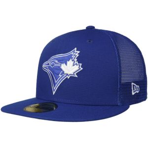 59Fifty Batting Practice Blue Jays Pet by New Era Trucker caps