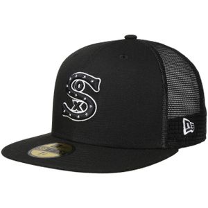 59Fifty Batting White Sox Mesh Pet by New Era Trucker caps