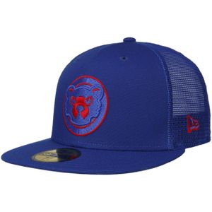 59Fifty Batting Practice Cubs Mesh Pet by New Era Trucker caps