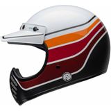 Bell - Moto-3 - Integraalhelm - Satin Glanzend Wit Zwart