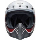 Bell - Moto-3 - Integraalhelm - Satin Glanzend Wit Zwart