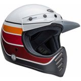 Bell - Moto-3 - Integraalhelm - Satin Glanzend Wit Zwart