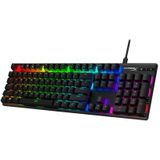 HyperX Alloy Origins - Mechanical Gaming Keyboard - HX Red (US Layout) (HX-KB6RDX-US) toetsenbord Gamen USB Zwart