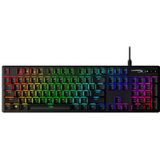 HyperX Alloy Origins - Mechanical Gaming Keyboard - HX Red (US Layout) (HX-KB6RDX-US) toetsenbord Gamen USB Zwart