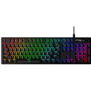 HyperX Alloy Origins - Mechanical Gaming Keyboard - HX Red (US Layout) (HX-KB6RDX-US) toetsenbord Gamen USB Zwart