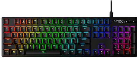 HyperX Alloy Origins - Mechanical Gaming Keyboard - HX Red (US Layout) (HX-KB6RDX-US) toetsenbord Gamen USB Zwart