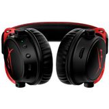 HyperX Cloud Alpha Wireless RED GAM HEADSET Draadloos Hoofdband Gamen Zwart, Rood