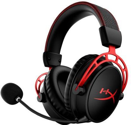 HyperX Cloud Alpha Wireless RED GAM HEADSET Draadloos Hoofdband Gamen Zwart, Rood