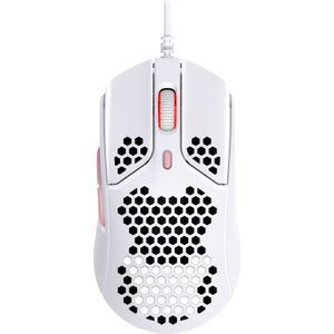 HyperX Pulsefire Haast (4P5E4AA) (Bedraad), Muis, Roze, Wit